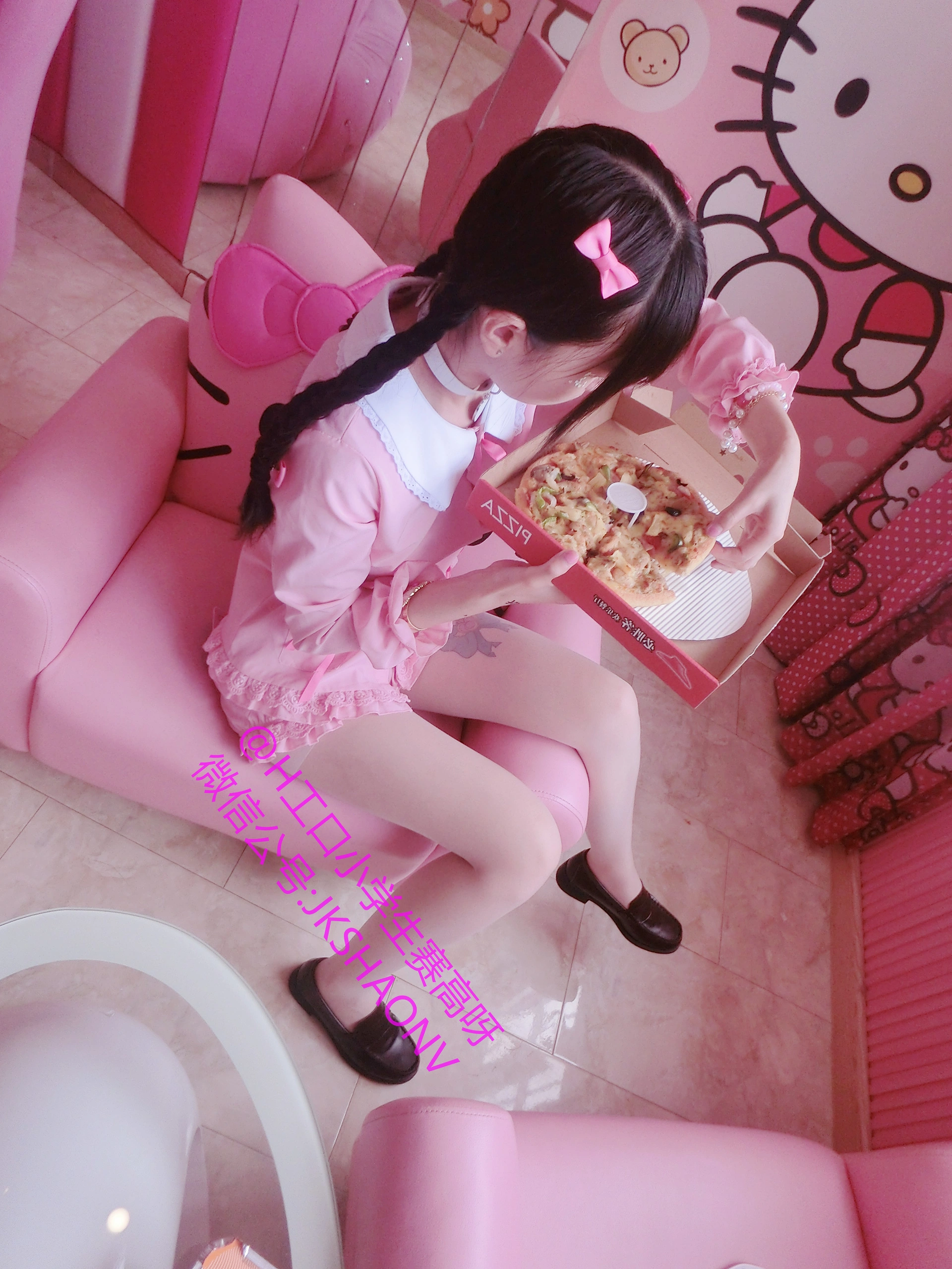 双马尾少女赛高酱 - NO.26 和泉纱雾粉色内衣 1