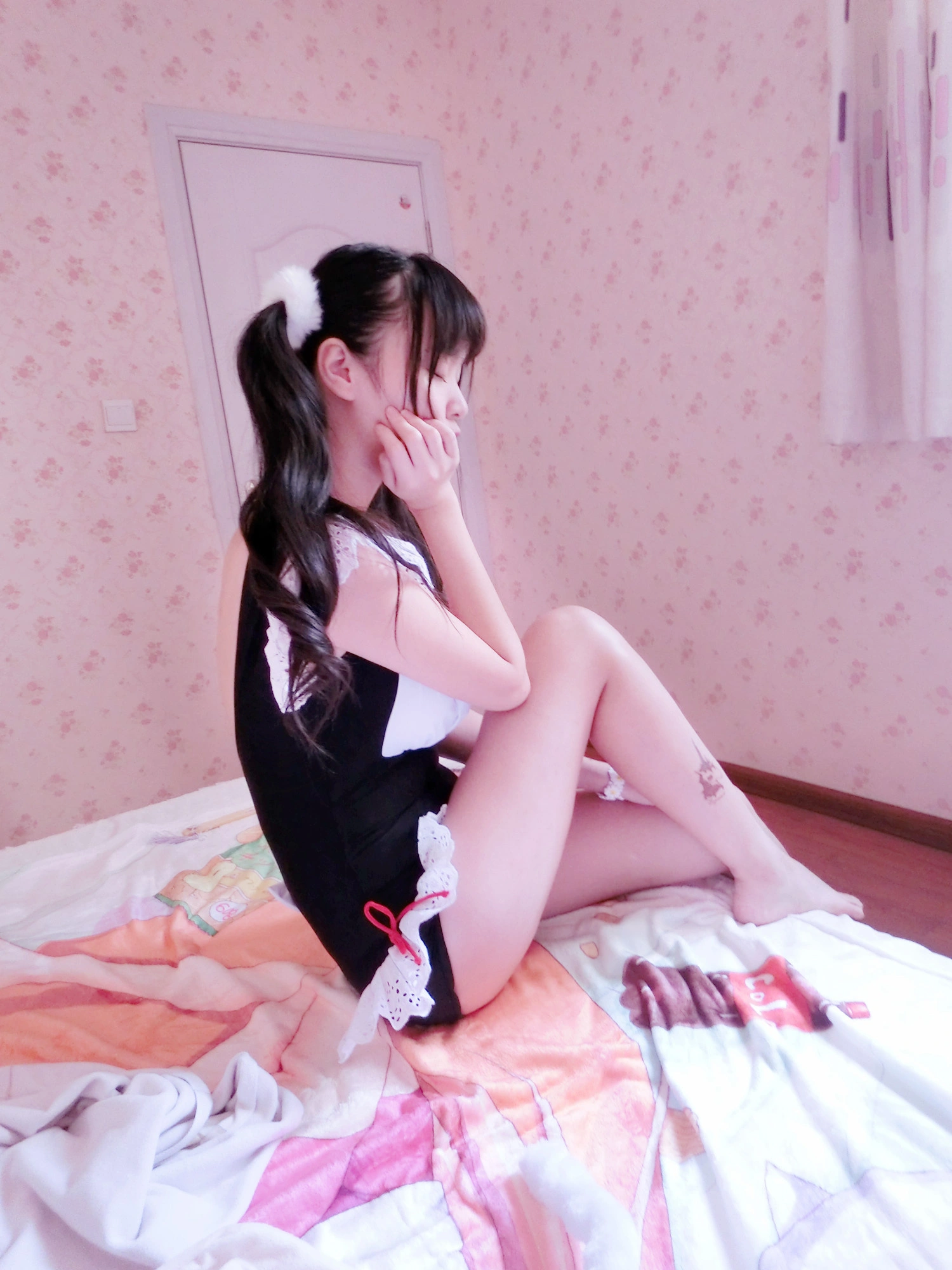 双马尾少女赛高酱 - NO.29 女仆泳装 2