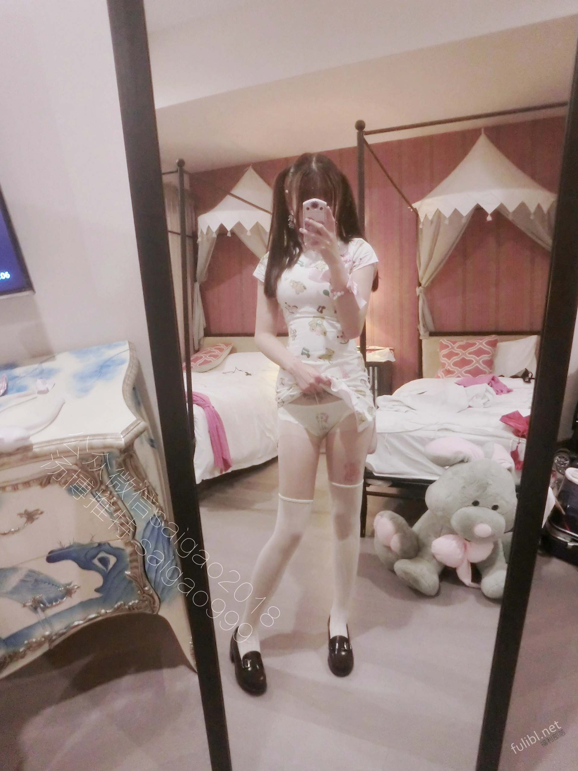 双马尾少女赛高酱 - NO.30 小熊旗袍 1