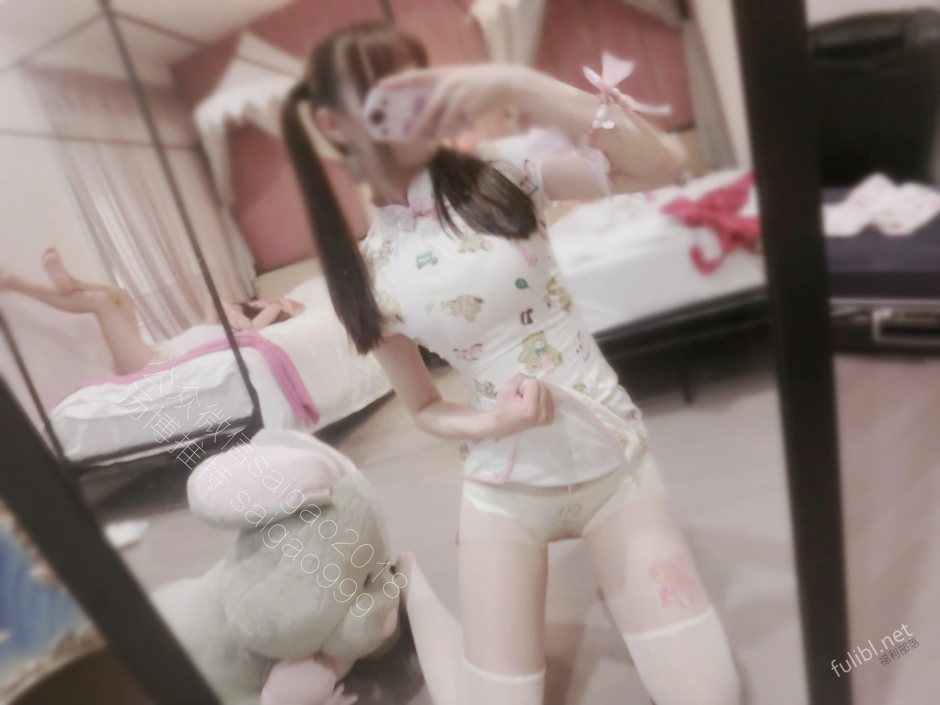 双马尾少女赛高酱 - NO.30 小熊旗袍 3