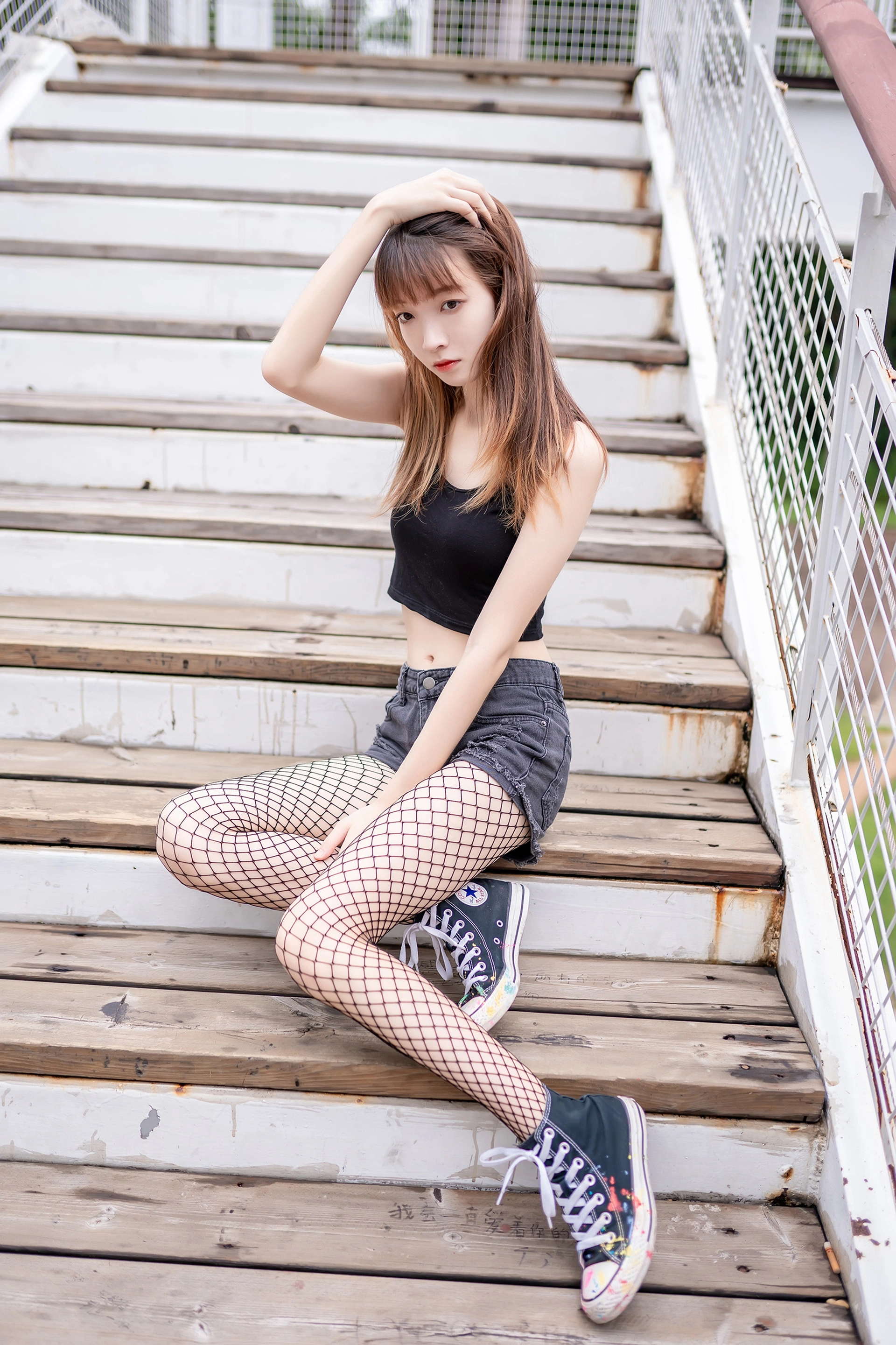 喵糖映画 - VOL.422 网袜少女 2