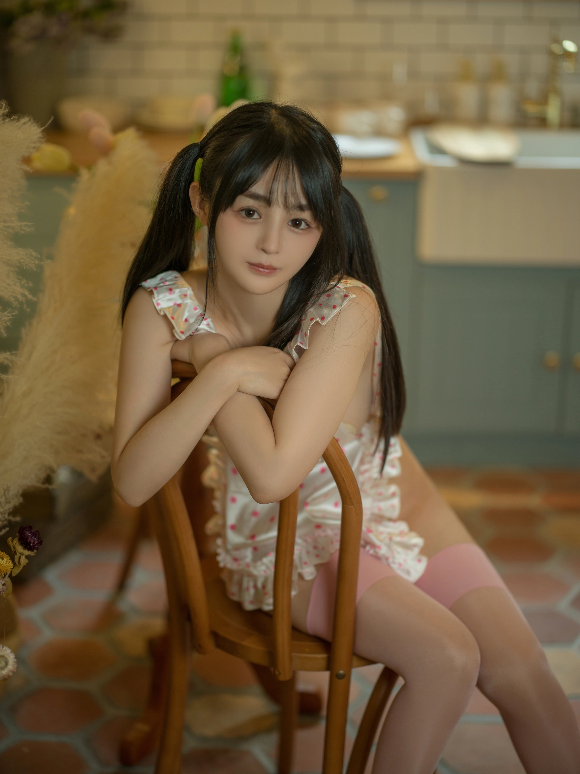桜井宁宁 - NO.85 围裙厨房 1