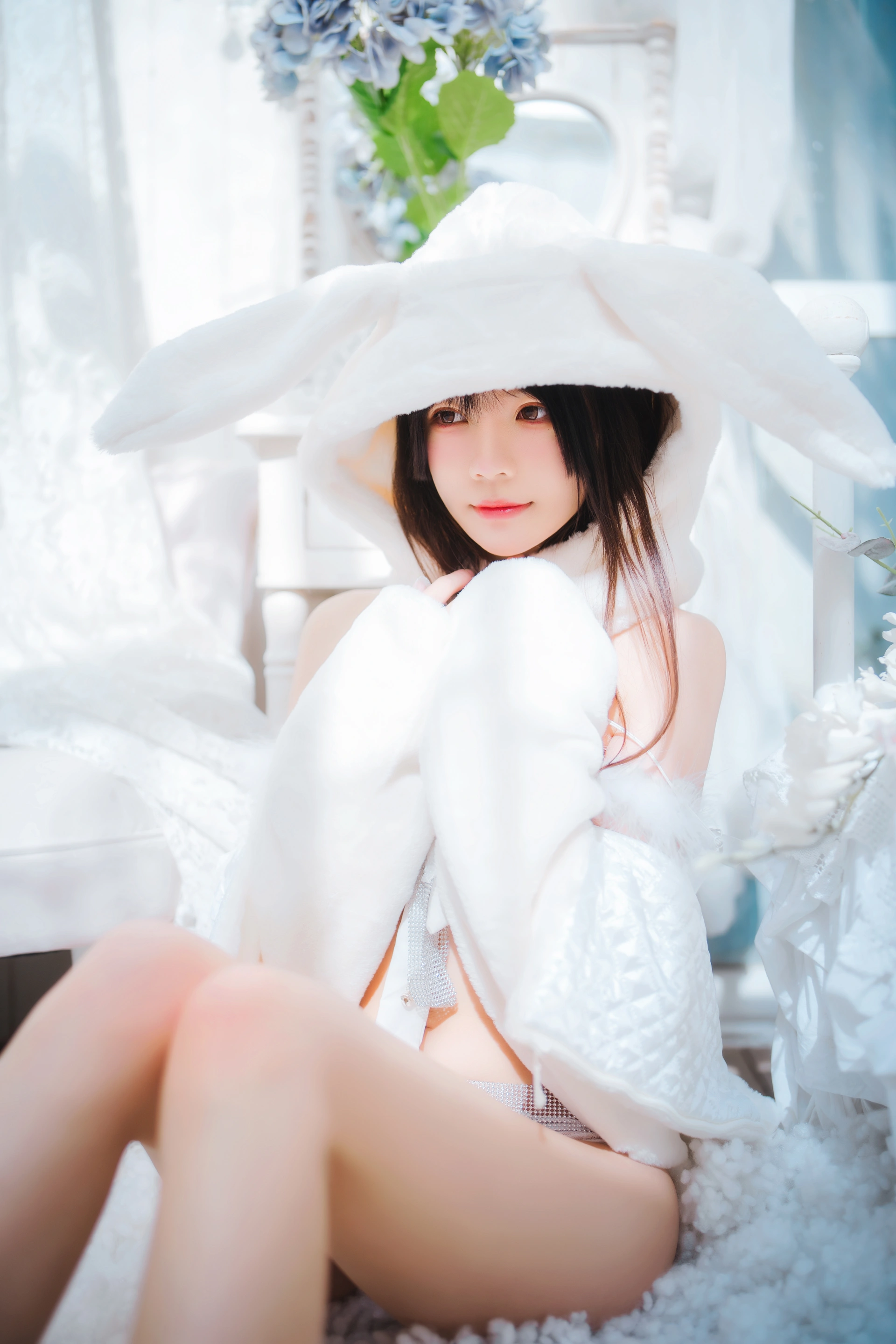 桜桃喵 - NO.141 小白兔01+02 2