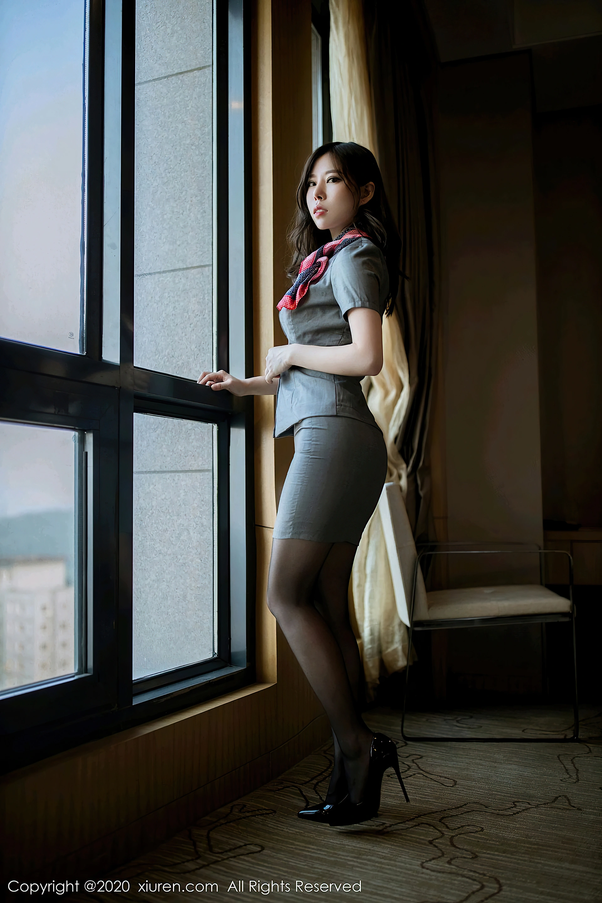 白茹雪 - [XIUREN秀人网]2020.09.01 VOL.2512 白茹雪Abby 1
