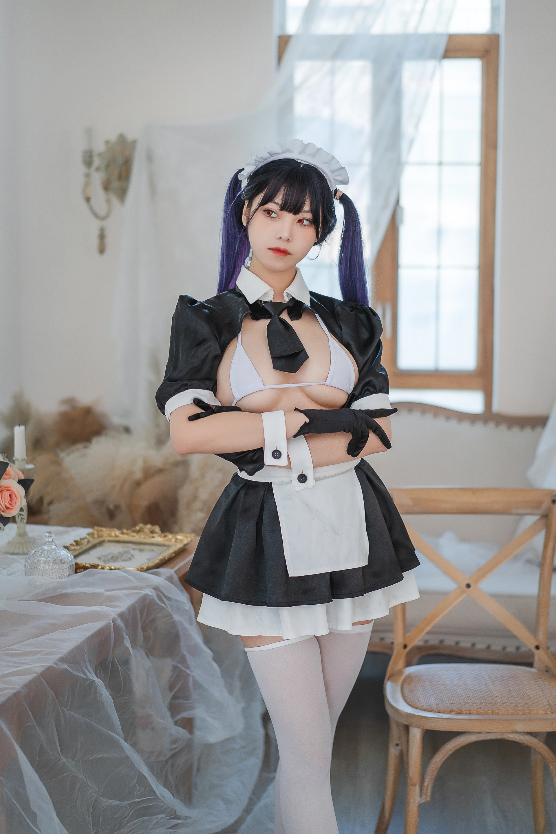 蜜汁猫裘 - NO.82 工作女仆 1