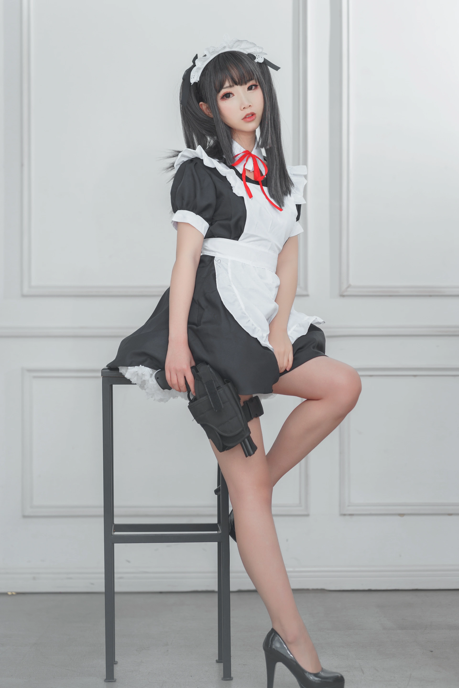 面饼仙儿 - NO.067 左轮女仆 2