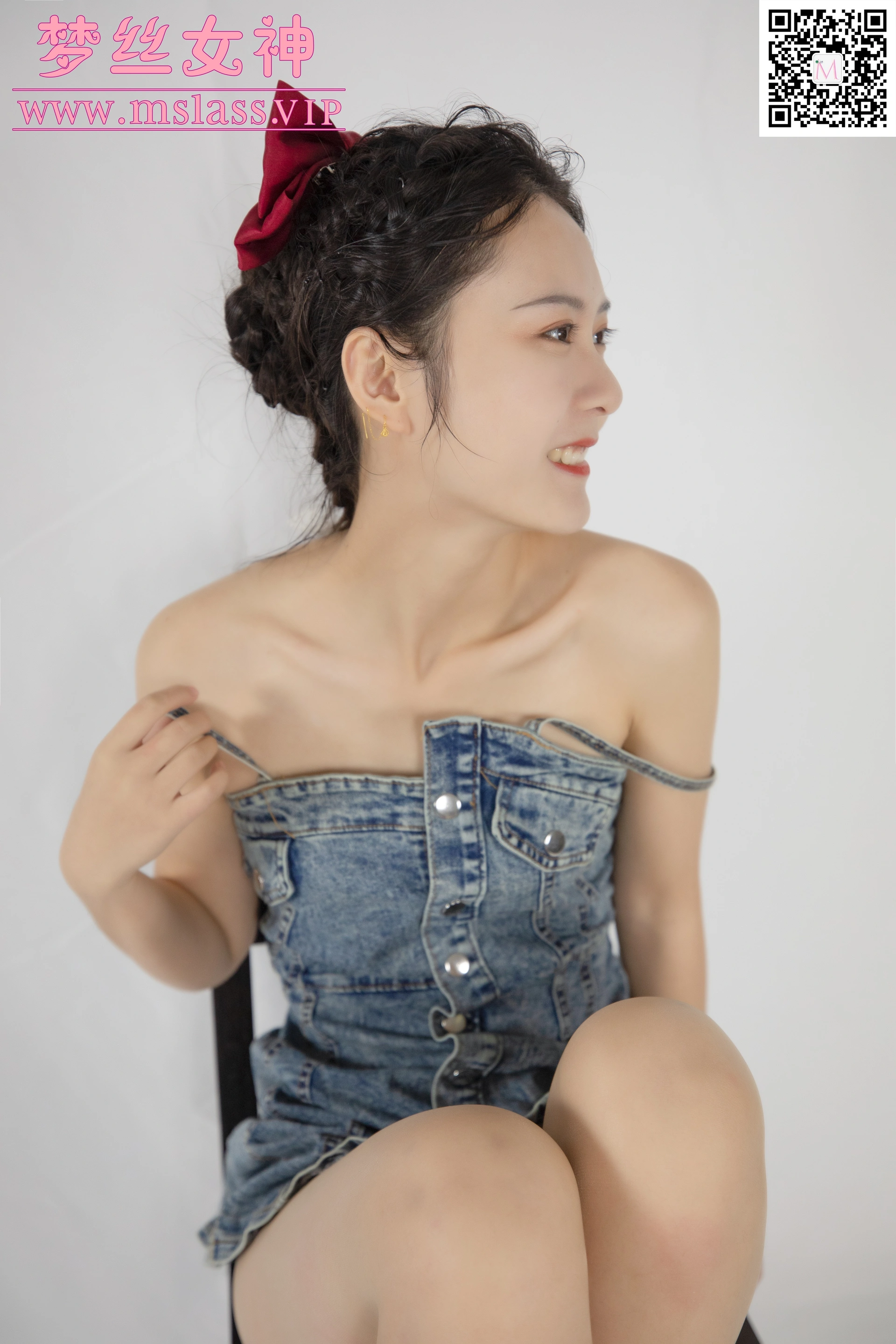 MSLASS梦丝女神 - 2020.09.30 NO.127 张灵儿 合作女神 2