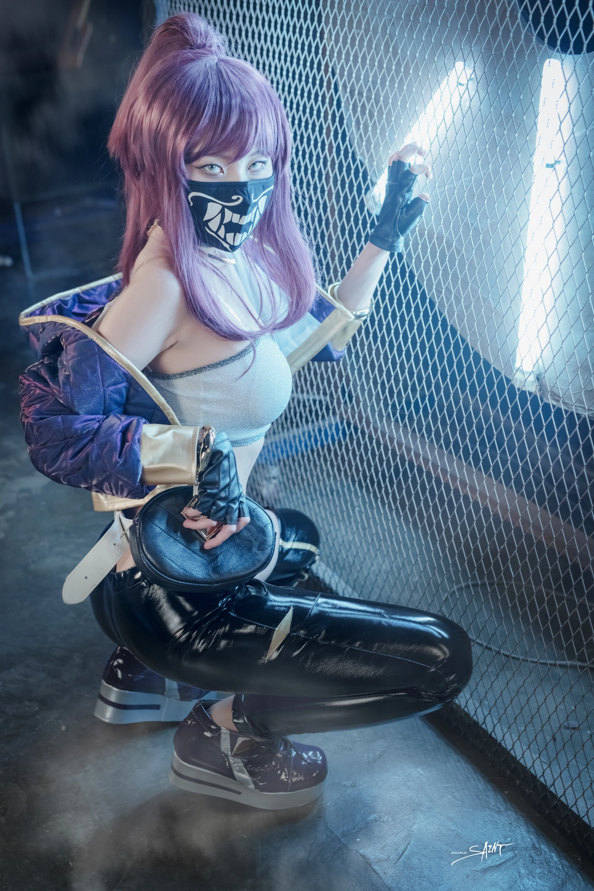 Yuna (윤아) - NO.18 [SAINT Photolife] Yuna's Cos Vol.04 KDA Akali & Nier Automata 2B 1