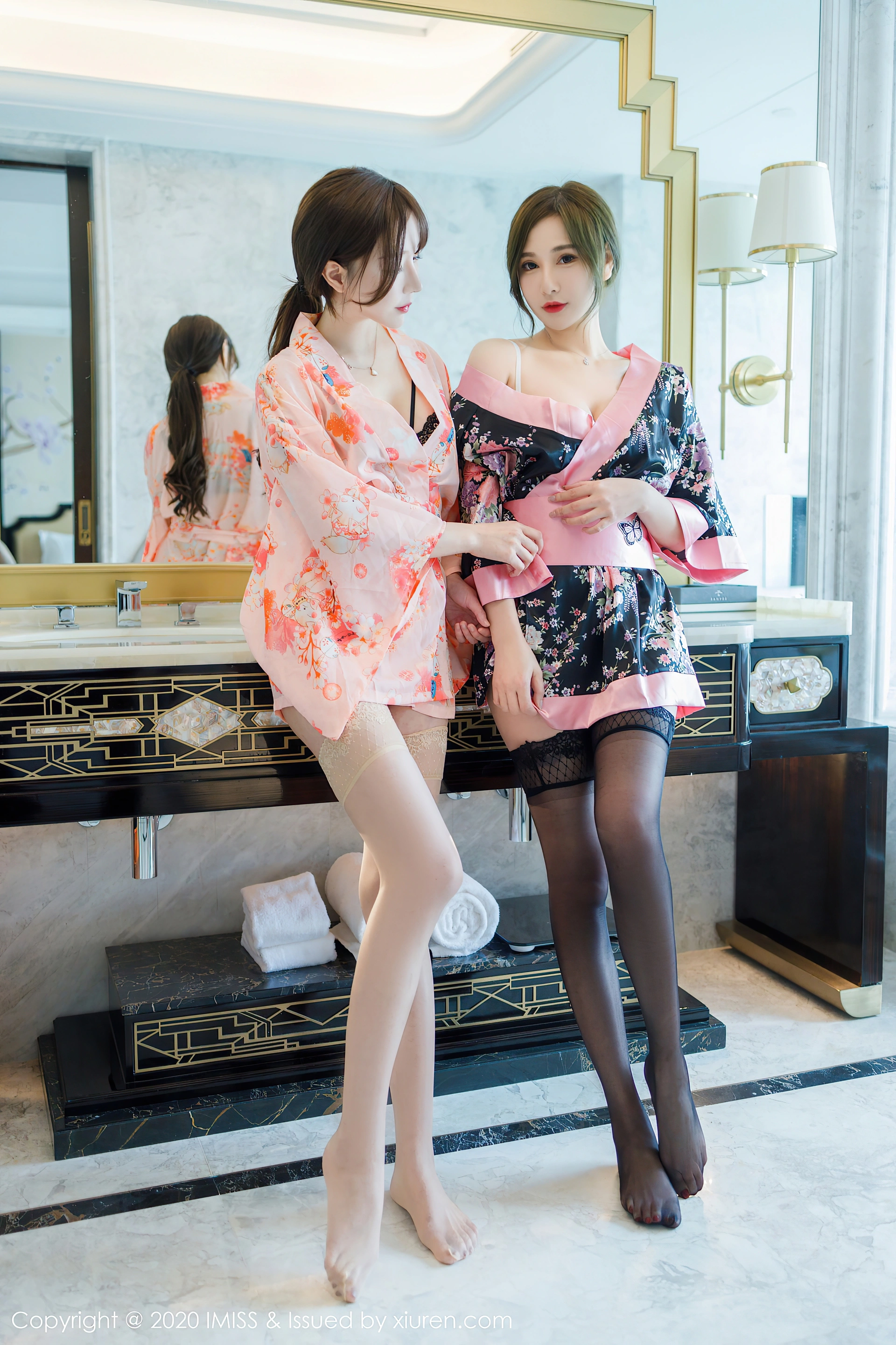 Lavinia肉肉 - IMiss爱蜜社 - 2020.08.14 Vol.493 Lavinia肉肉&LindaLinda 模特合集 2