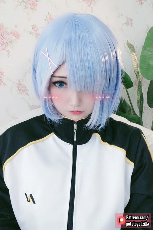 Rem In Subaru Jacket - potato godzilla